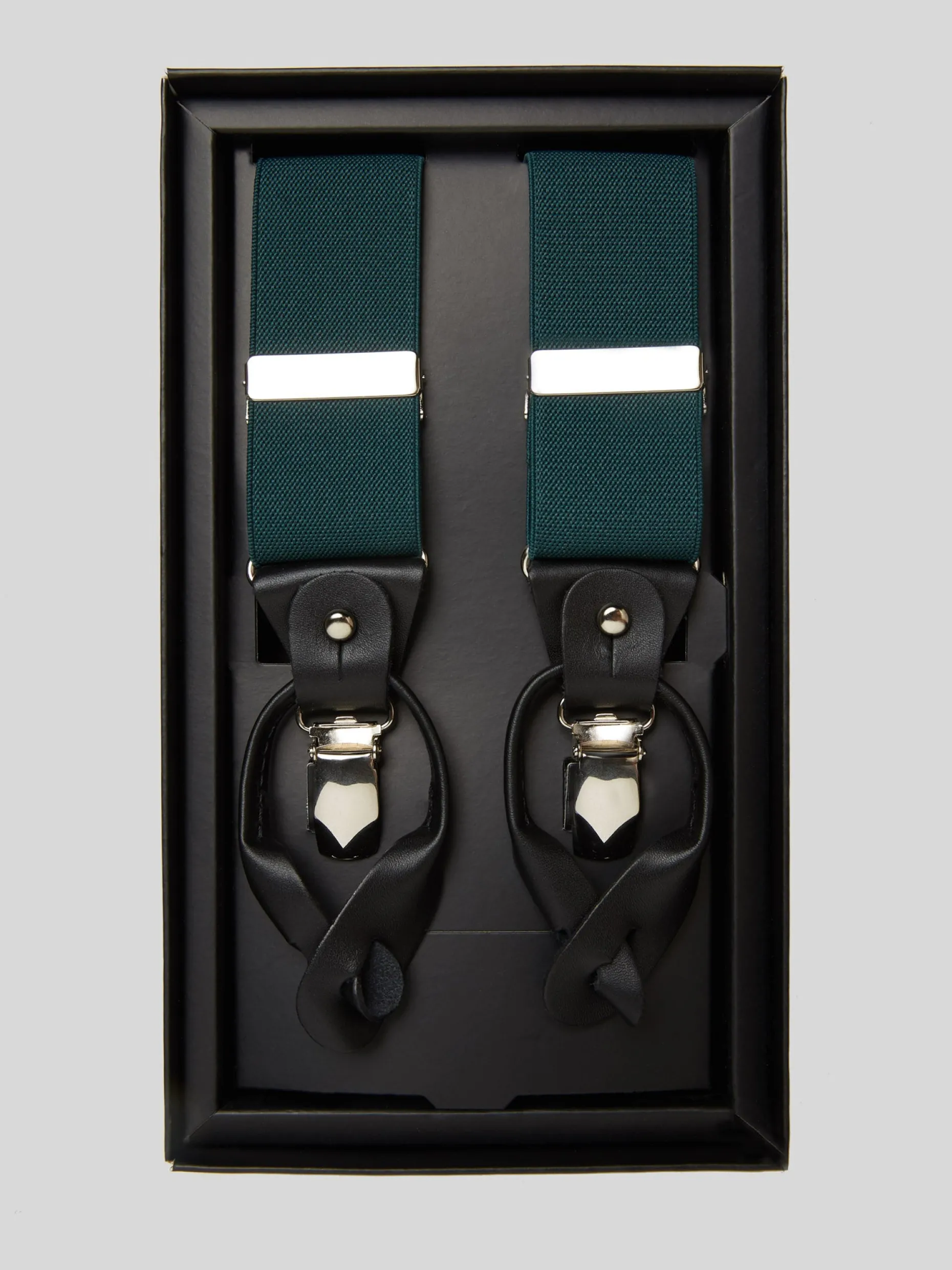 Tirante silbon verde liso