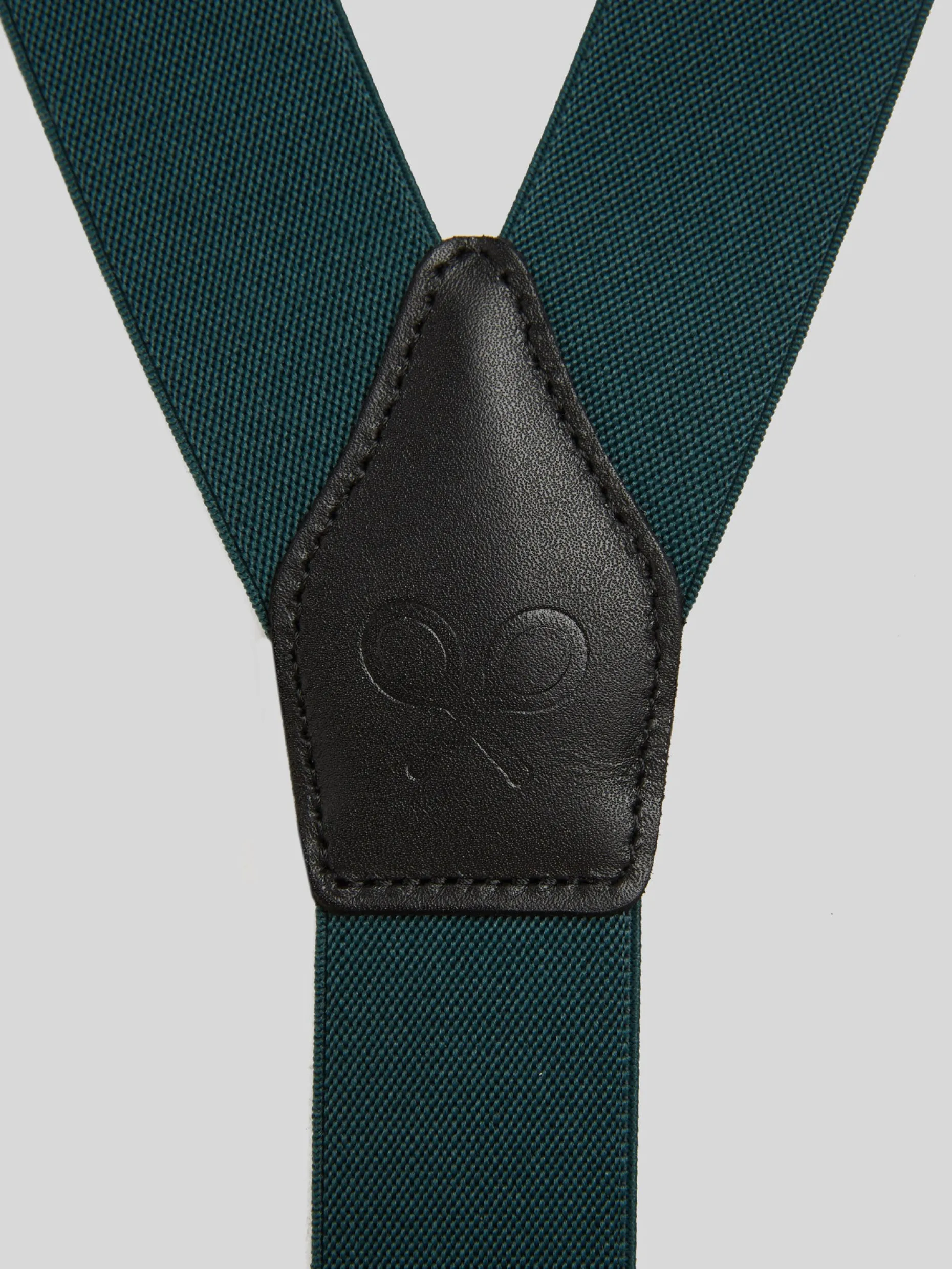 Tirante silbon verde liso