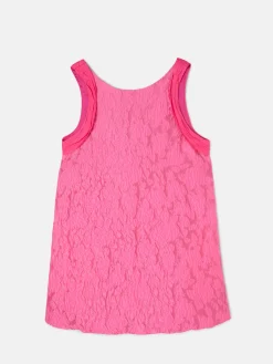 Vestido CaprileXSilbon lazo rosa