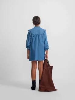 Vestido girl botones denim
