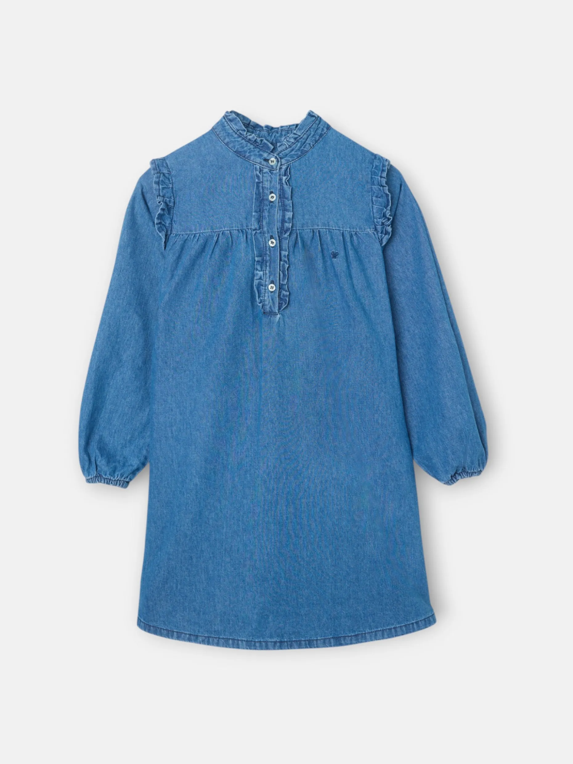 Vestido girl botones denim