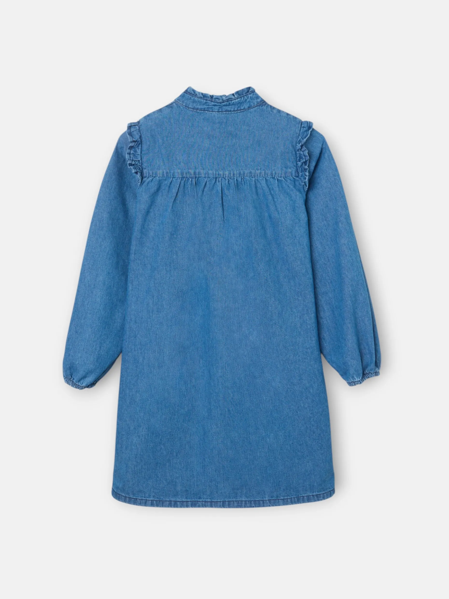 Vestido girl botones denim