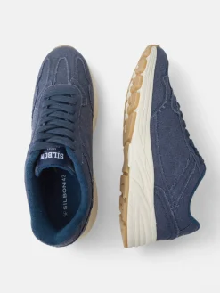 Zapatilla casual canvas azul