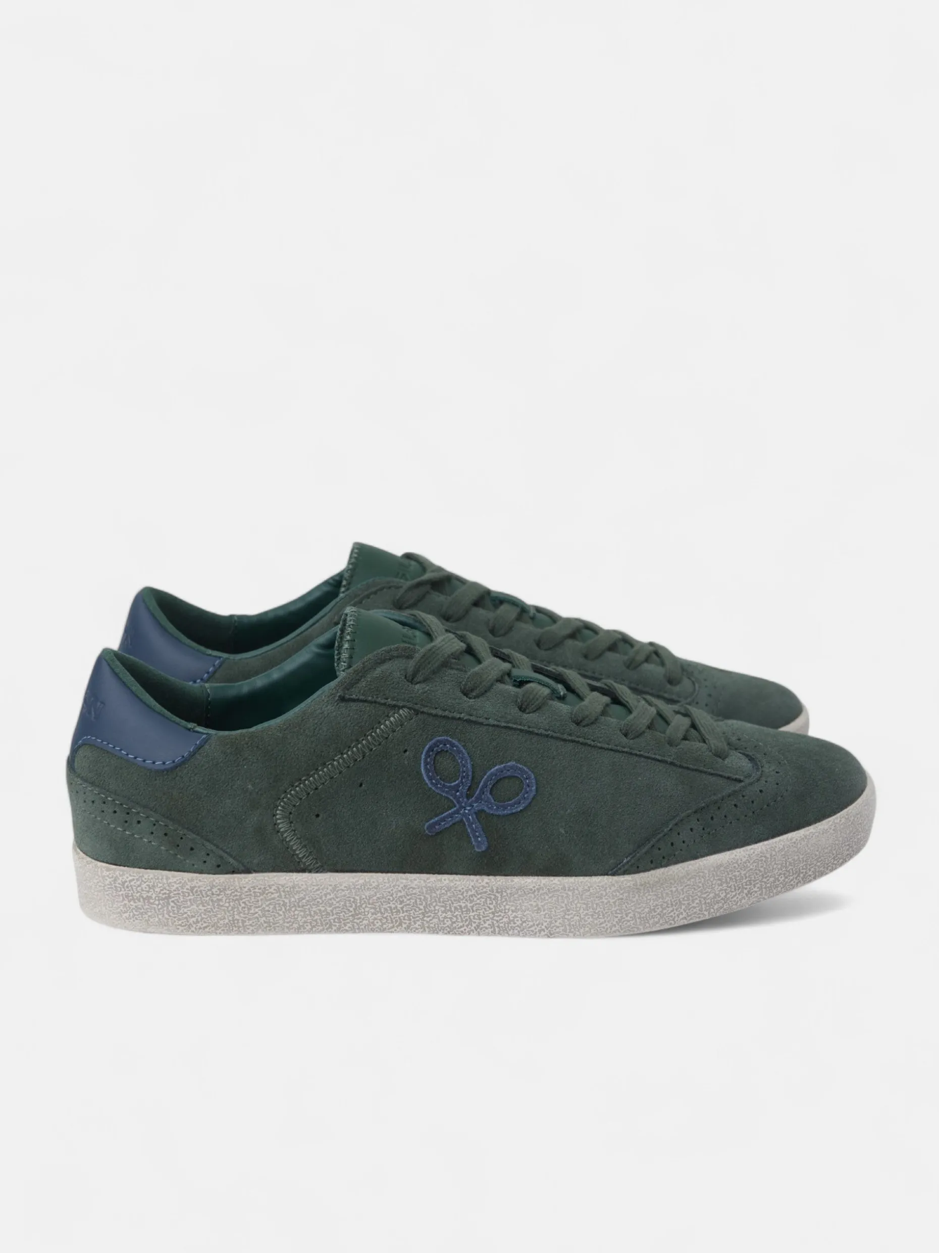 Zapatilla casual lisa verde
