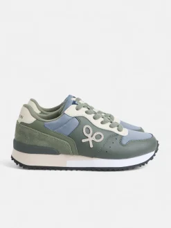 Zapatilla running sport verde