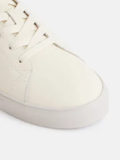 Zapatilla silbon clasica blanca azul marino