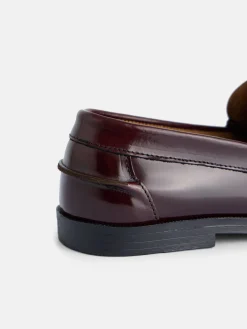 Zapato kids antifaz burdeos