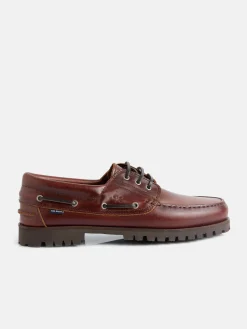 Zapato náutico clásico marrón