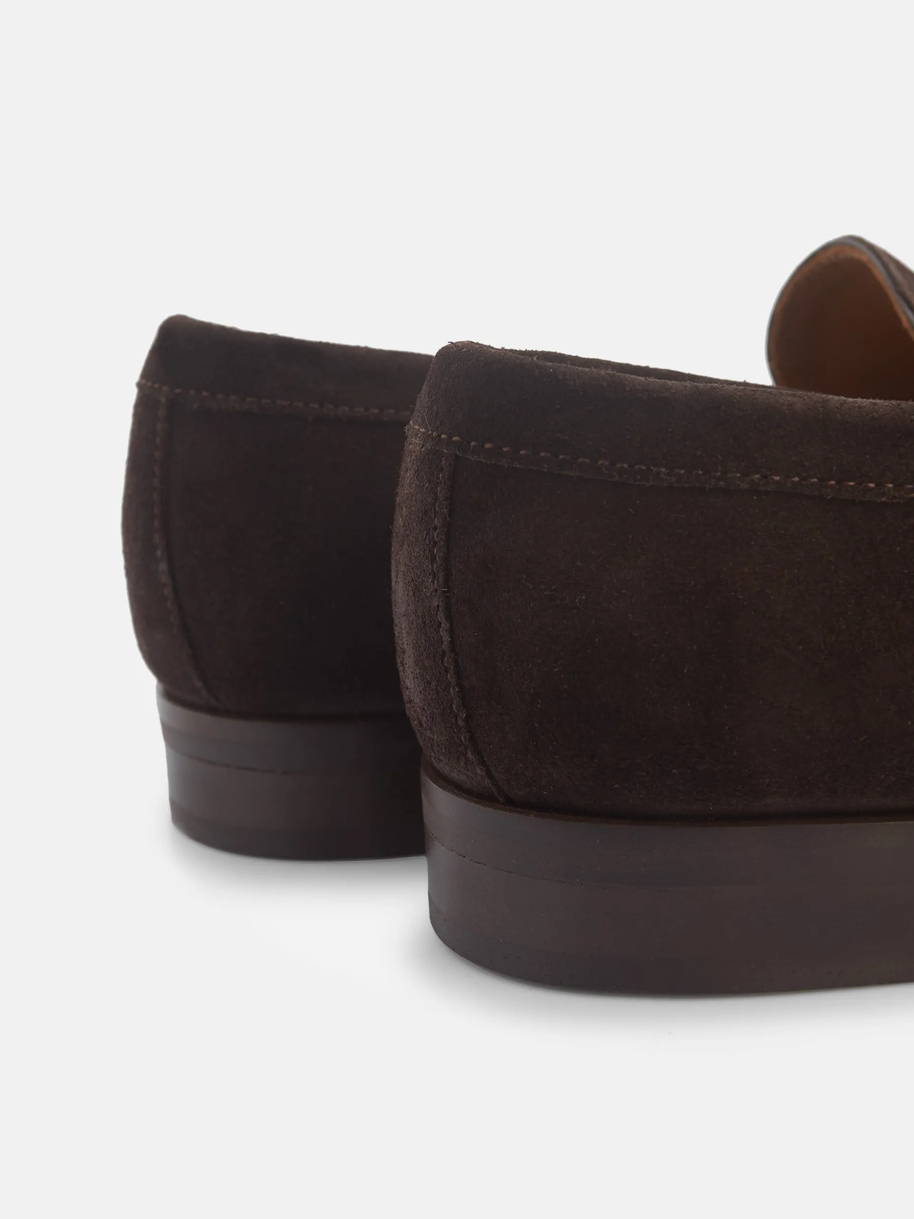 Zapato penny ante marron