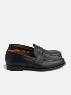 Zapato penny soft grain negro
